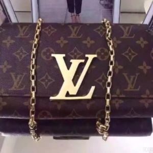 Authentic LOUIS VUITTON Monogram Canvas Orsay Brow